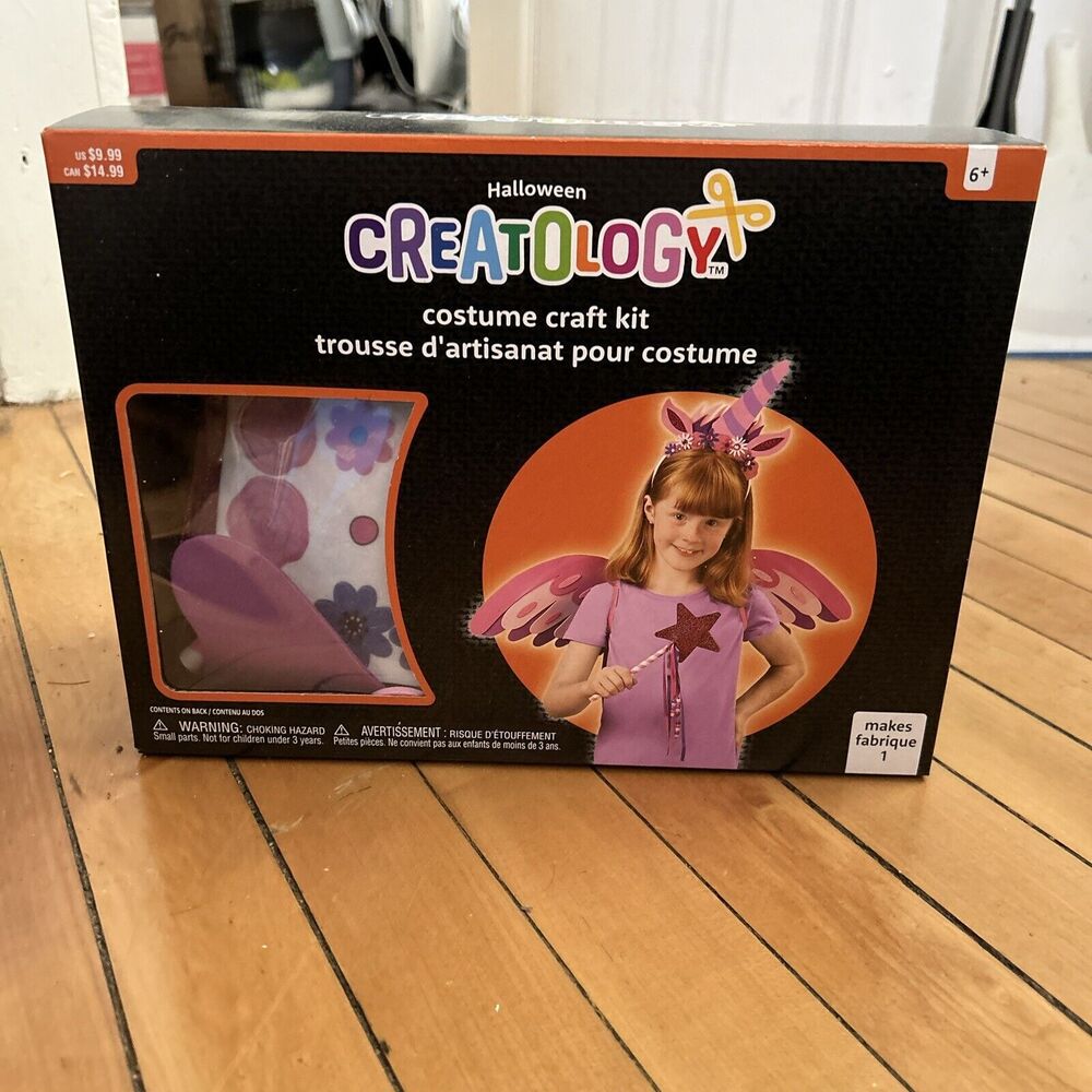 Creatology Halloween Craft Kit Wings Angel Ages 6+  nib sealed